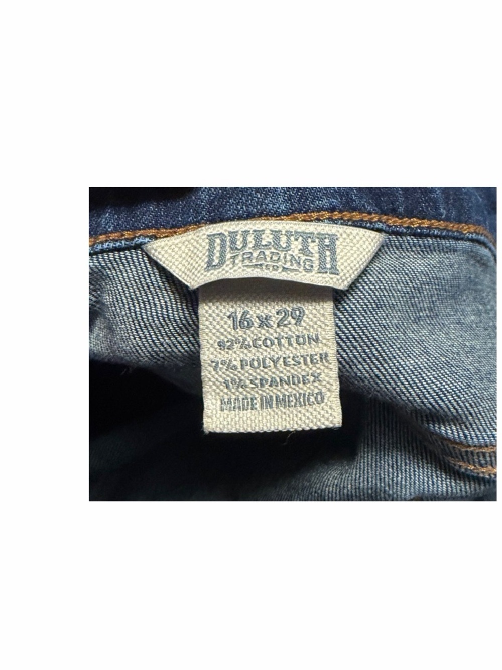 Duluth Trading Co High Rise Bootcut Jeans - Picture 3 of 4